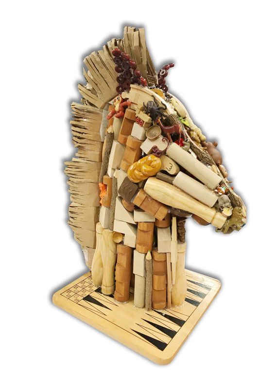 Art Installation - Wooden Horse